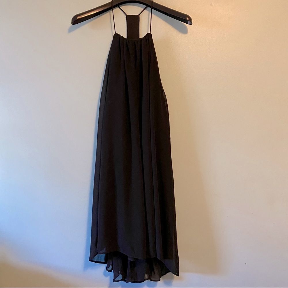 ASOS Black Dress with Beaded Back Detail 4